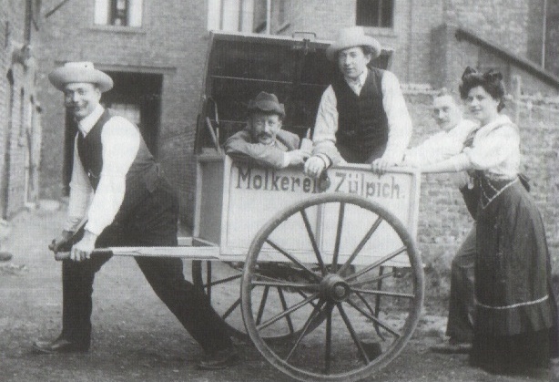 Beginn der Molkereischule in Zülpich, 1902