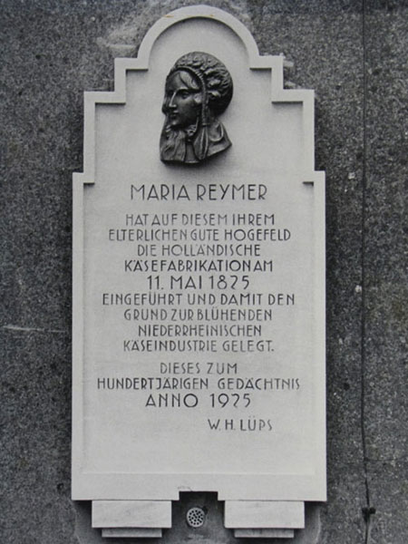 Denkmal von Maria Reymer